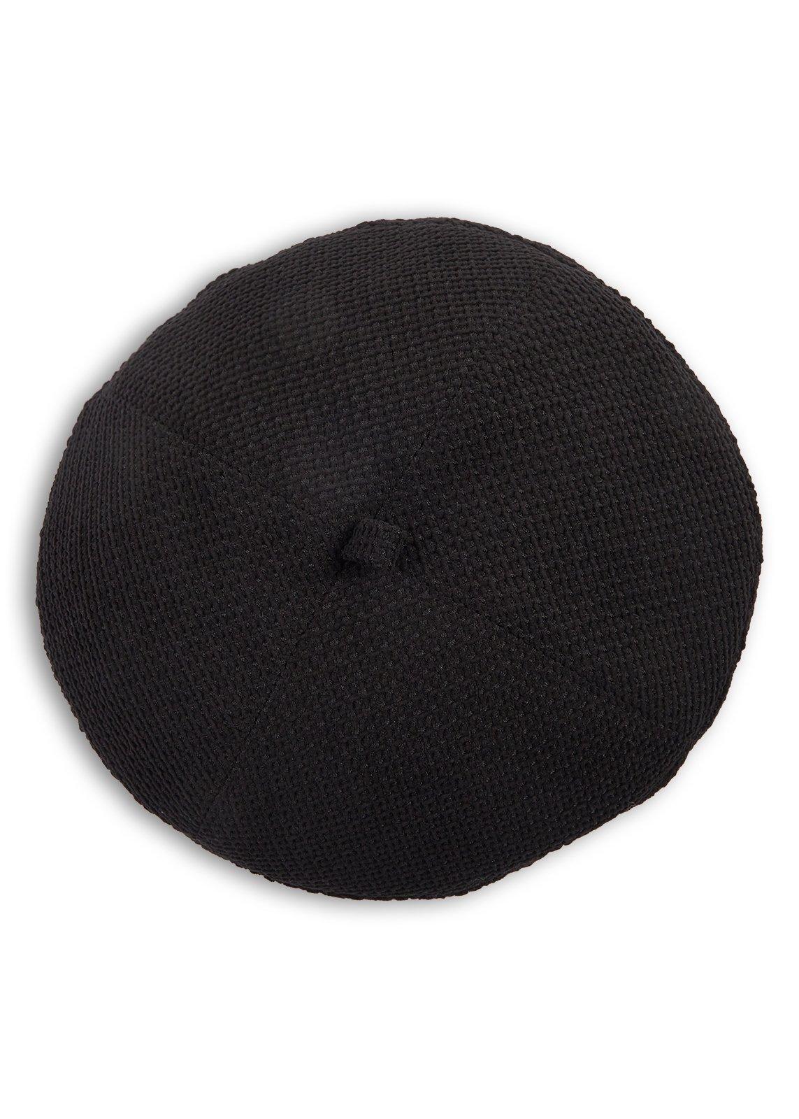 Black Woven Beret (3240399) | Ginger Mary