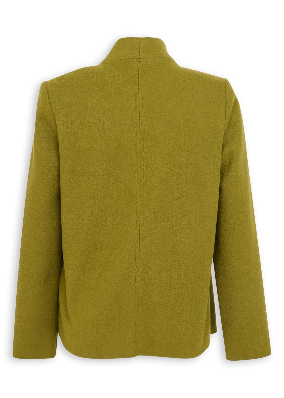 Green Knit Melton Jacket (3240867) | Truworths