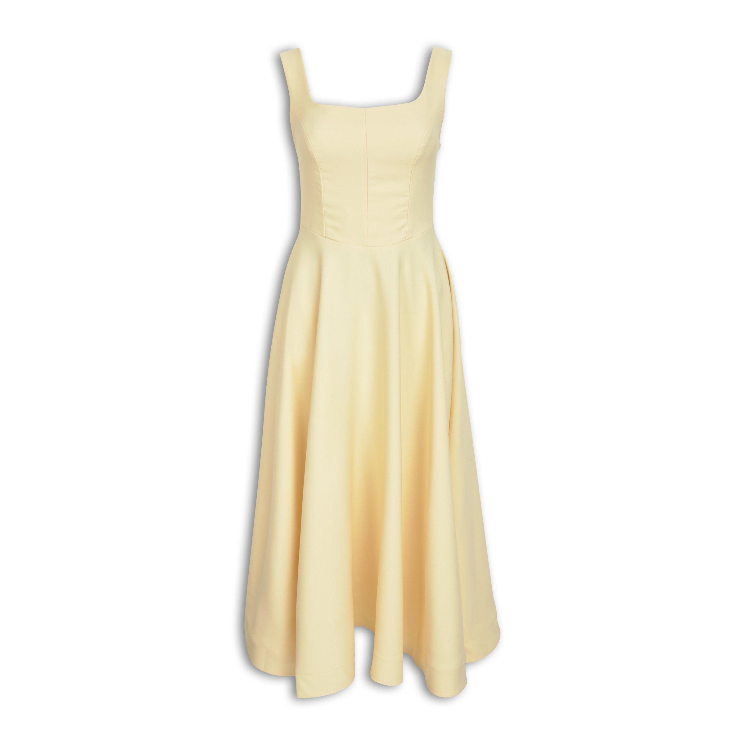 Lemon Fit & Flare Midi Dress (3240892) | Arlow