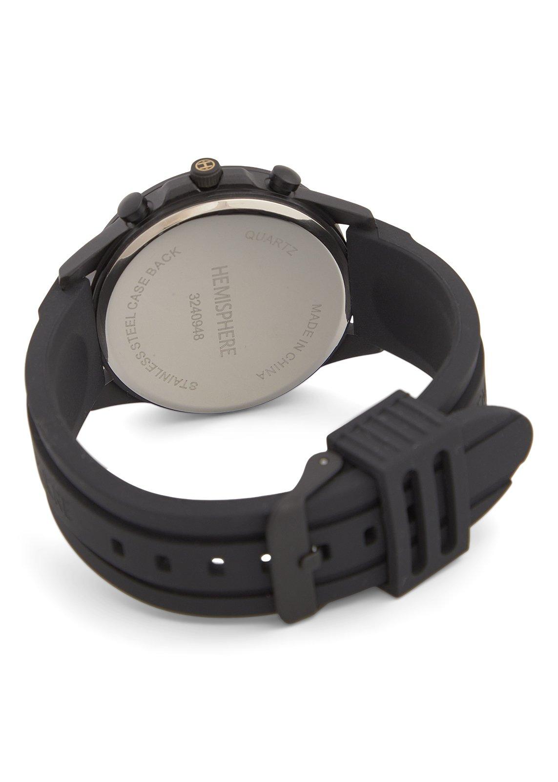 Hemisphere Black Resin Strap Watch (3240948) | Hemisphere