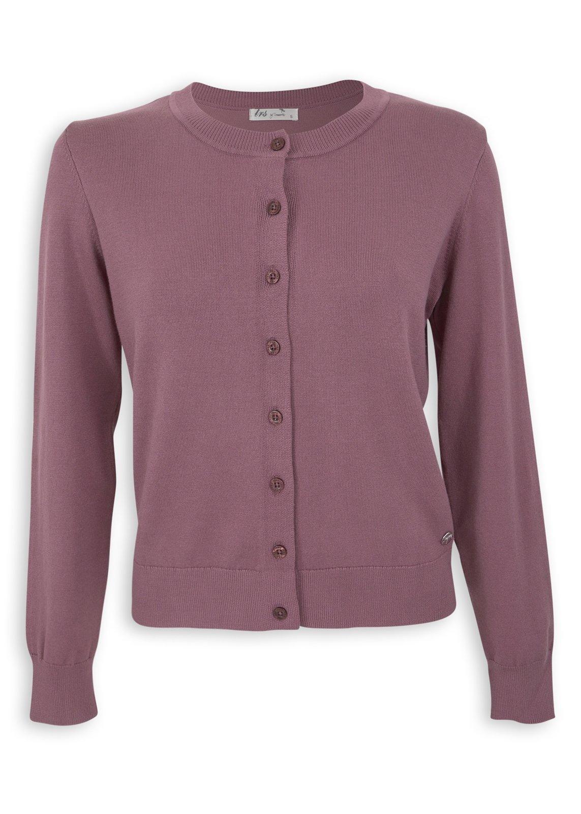 トップス Basket Knit Cardigan / Mauve Mauve Slim Fit Knit Cardigan (3241058) | TRS