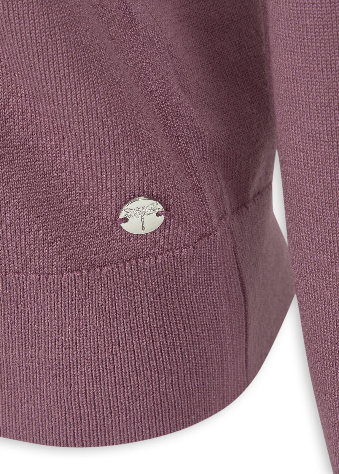 Mauve Slim Fit Knit Cardigan (3241058) | TRS