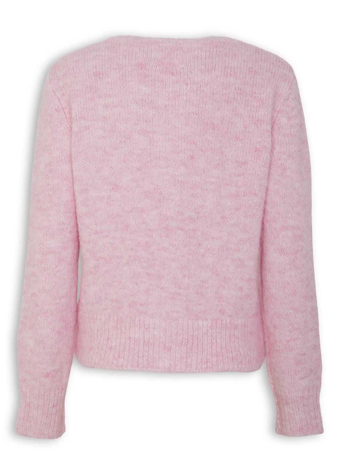Pink Textured Cardigan (3241236) | TRS