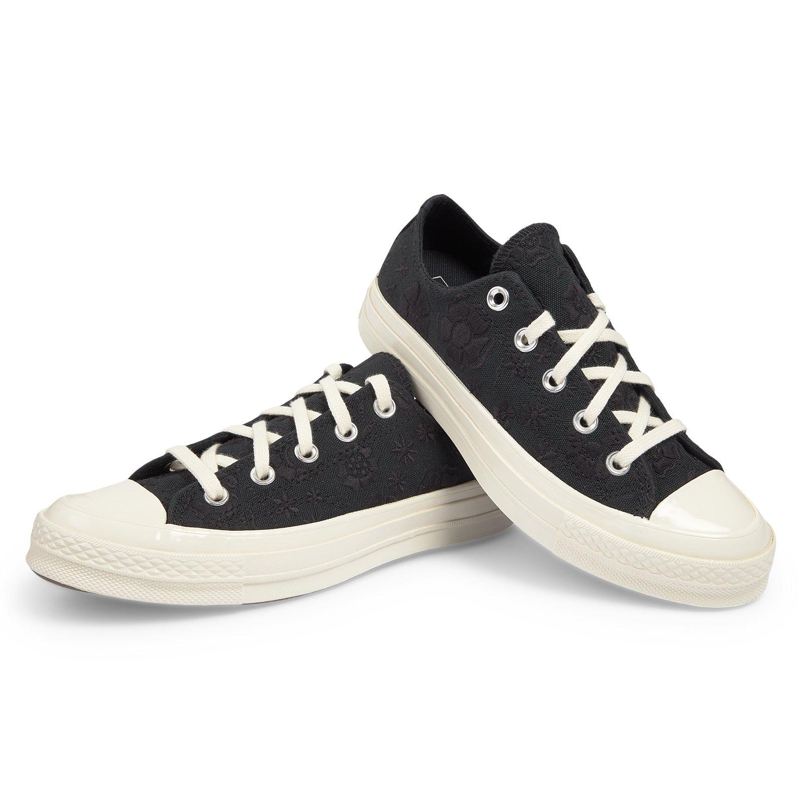 Black Chuck 70 Retro Flowers Sneakers (3241779) | Converse