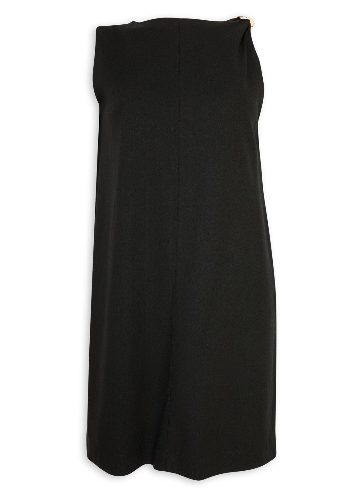 truworths black and gold dresses Sheath Detail Dress (3242207) x-mappingIndex:13890-28142