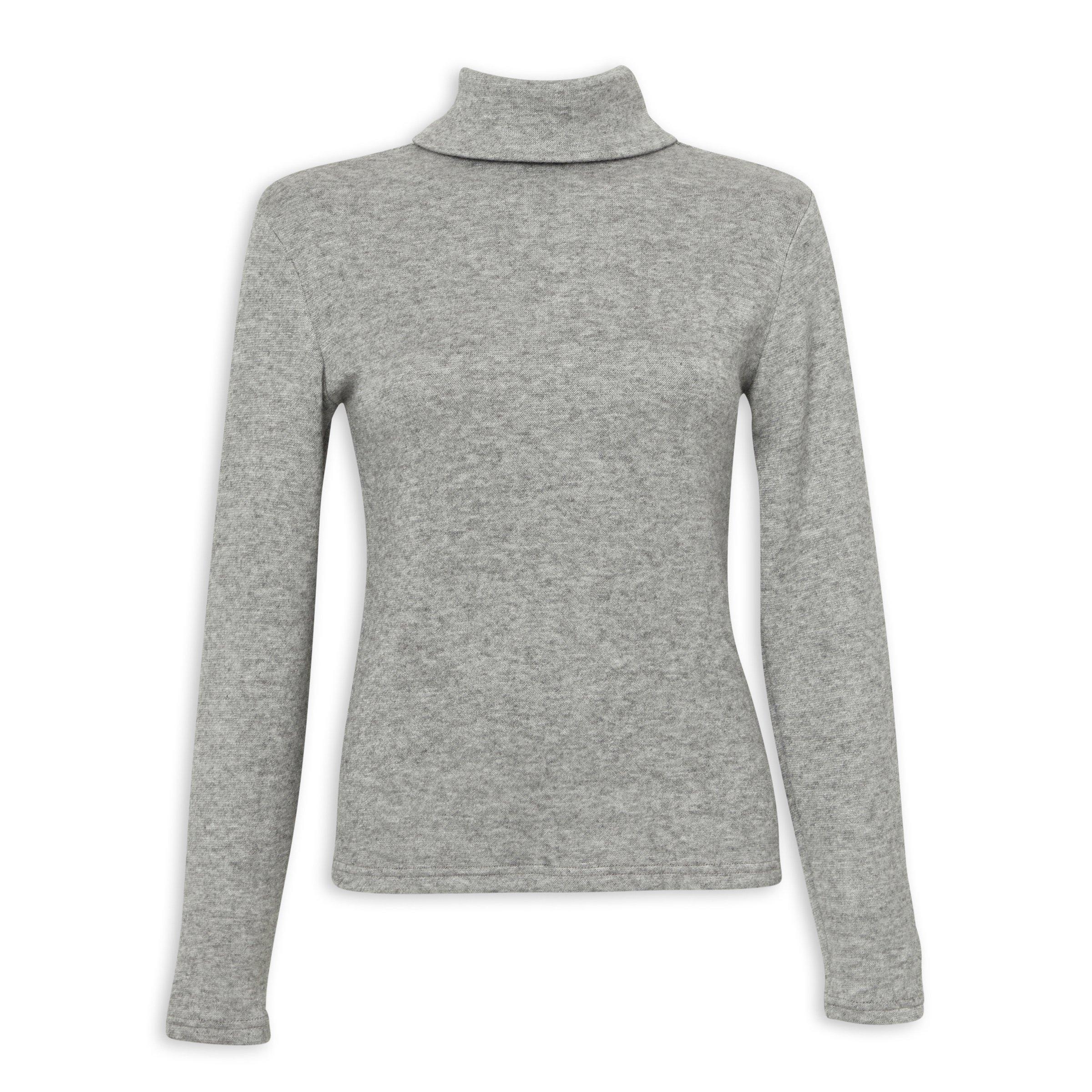 Grey Long Sleeve Turtleneck (3242228) | Identity