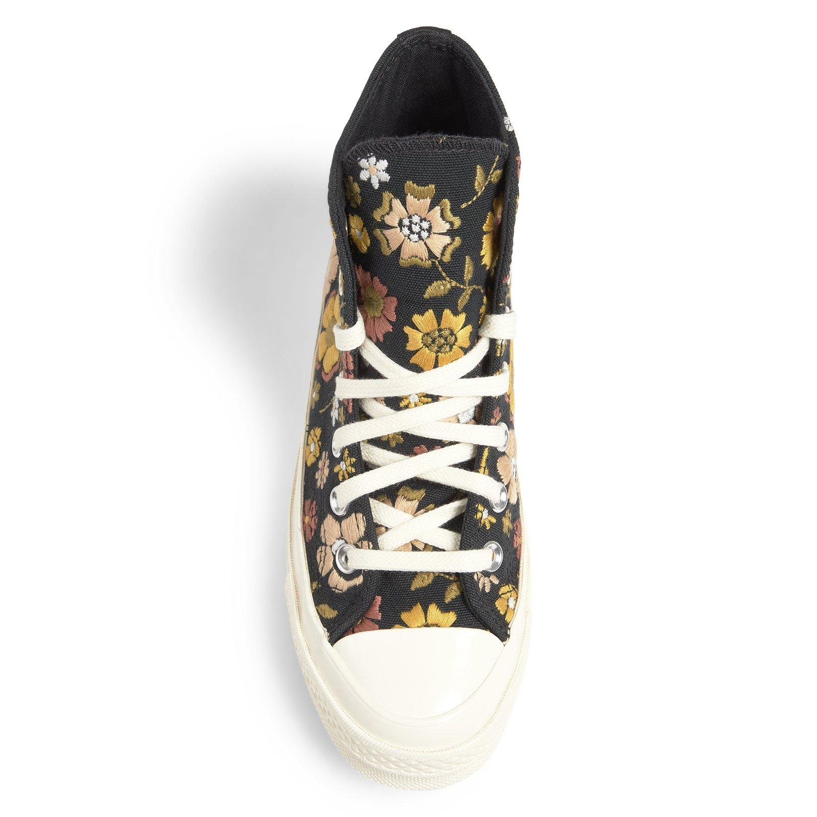 Black Chuck 70 Retro Floral Sneakers (3242264) | Converse