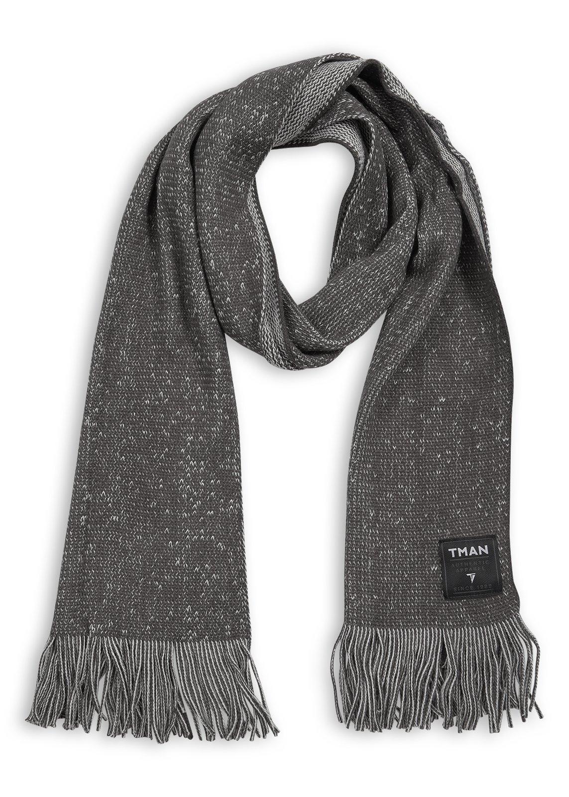 Charcoal Grey Knit Scarf (3242318) | Hemisphere