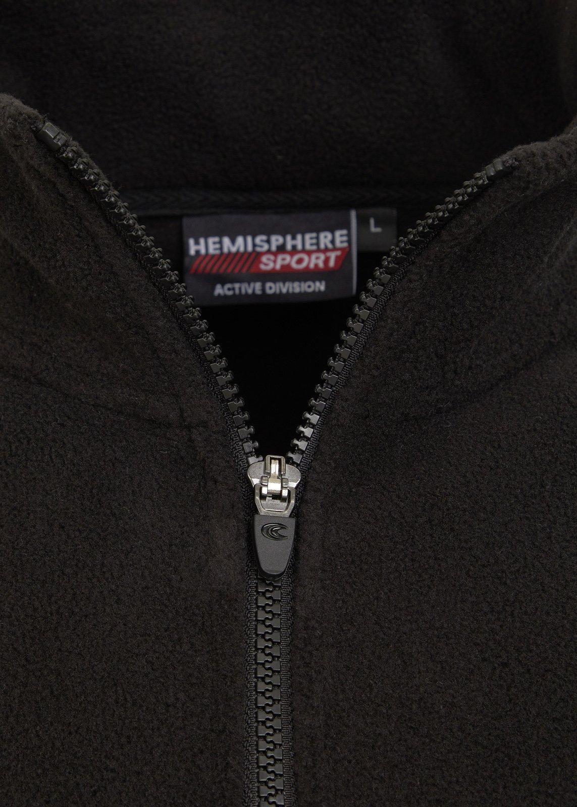 Black Quarter-zip Sweatshirt (3242402) | Hemisphere Sport