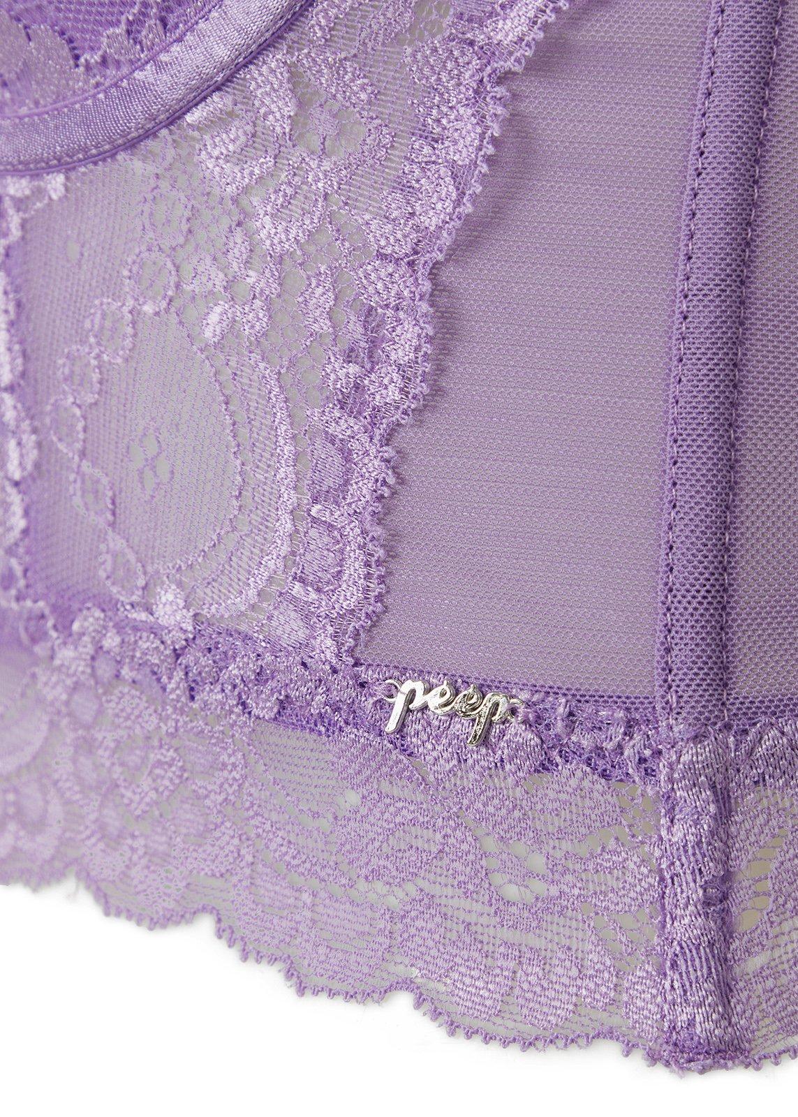 2- Pack Lilac & Black Push Up Bras (3242586) | Peep