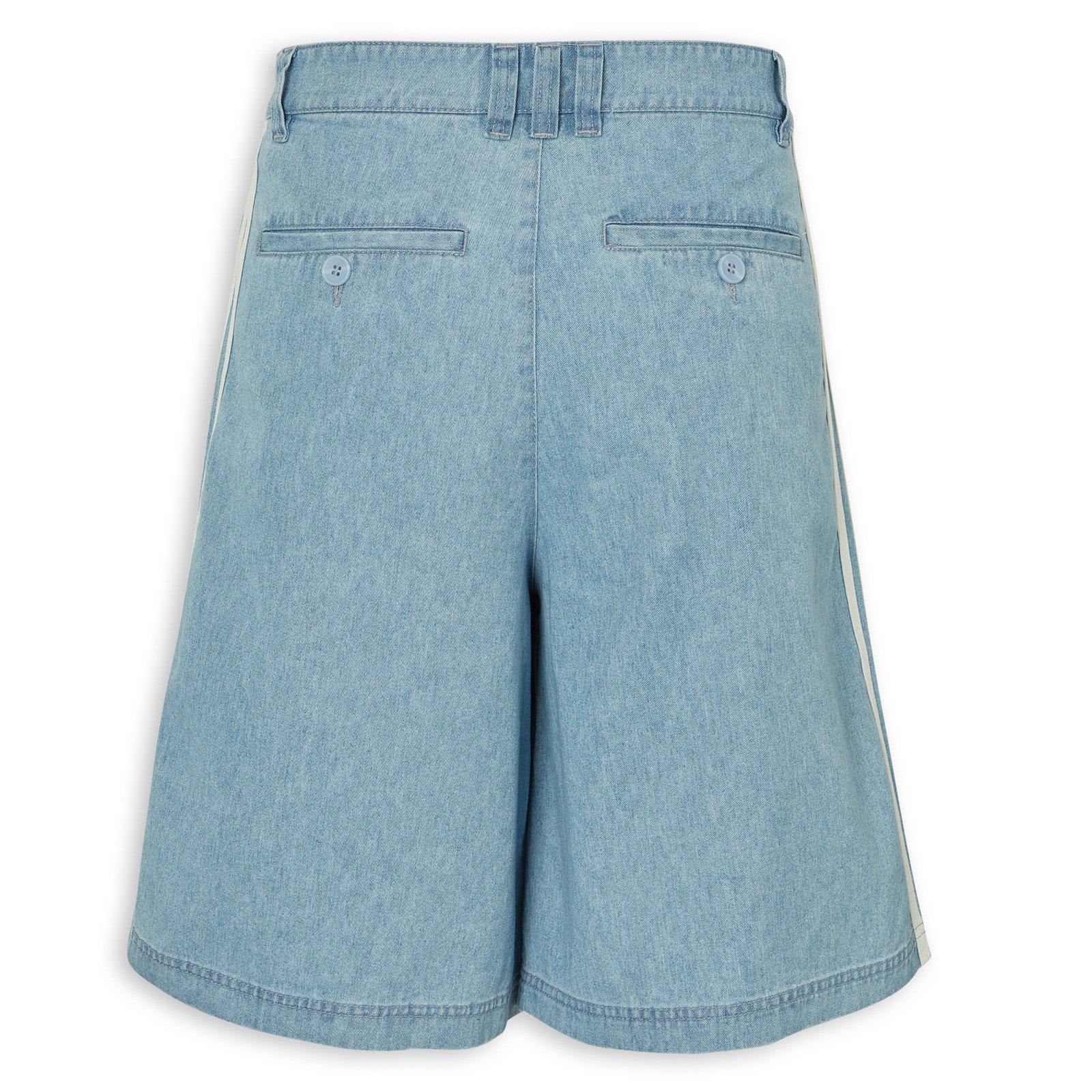 Blue Denim Chino Jorts (3242613) | Adidas