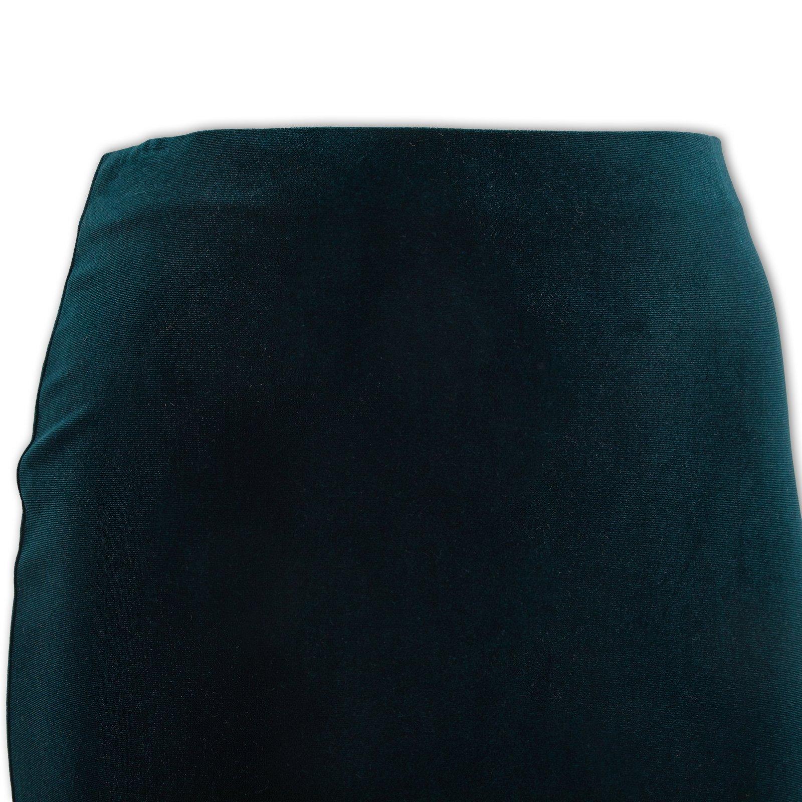 2-Pack Chocolate and Teal Velour Bodycon Skirts (3242669) | Identity