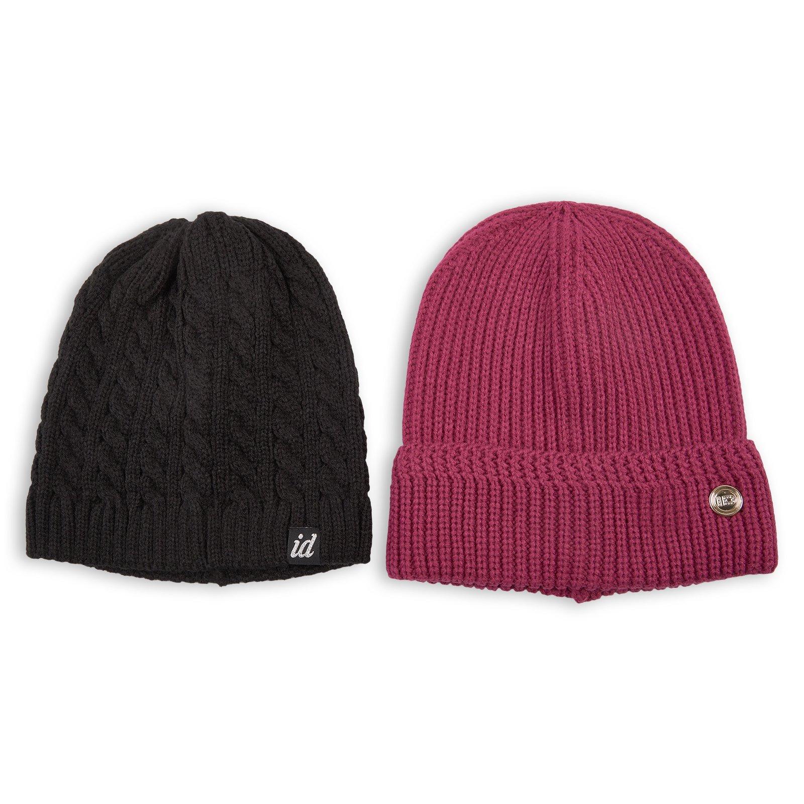 2-pack Black Raspberry Beanie (3242719) | Identity