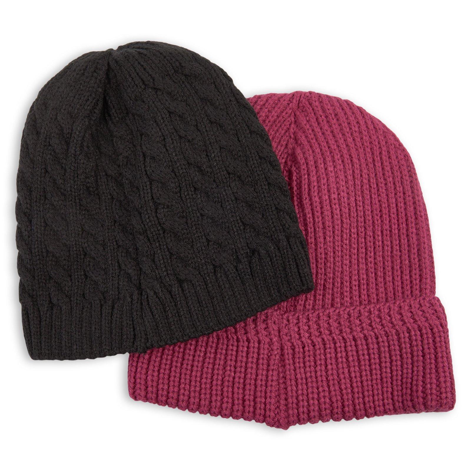2-pack Black Raspberry Beanie (3242719) | Identity