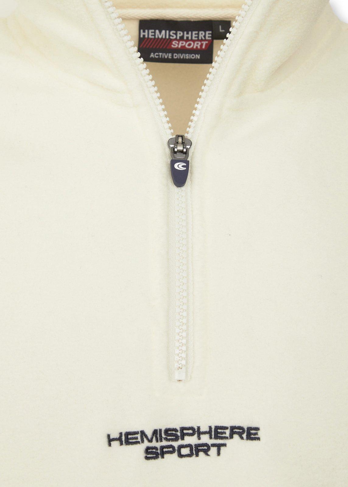 Beige Quarter-zip Sweatshirt (3242801) | Hemisphere Sport