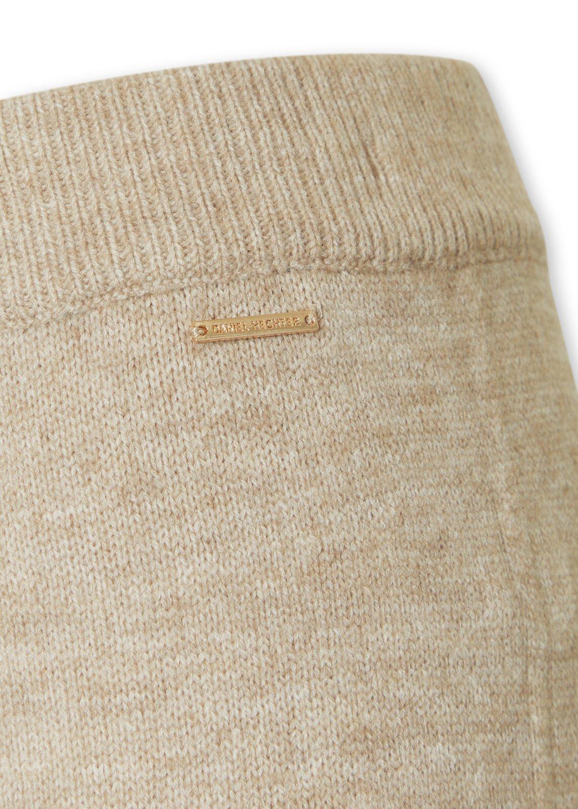 Beige Knitwear Culotte Pants (3242813) | Daniel Hechter