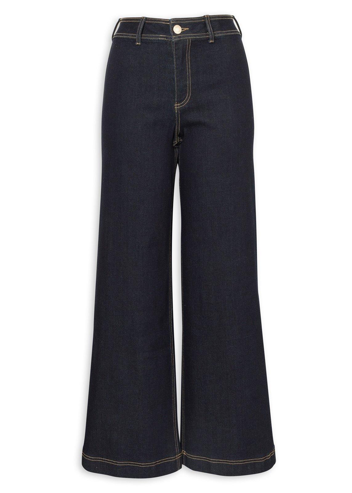 Dark Wash Wide-Leg Denim Jeans (3242979) | OUTBACK RED