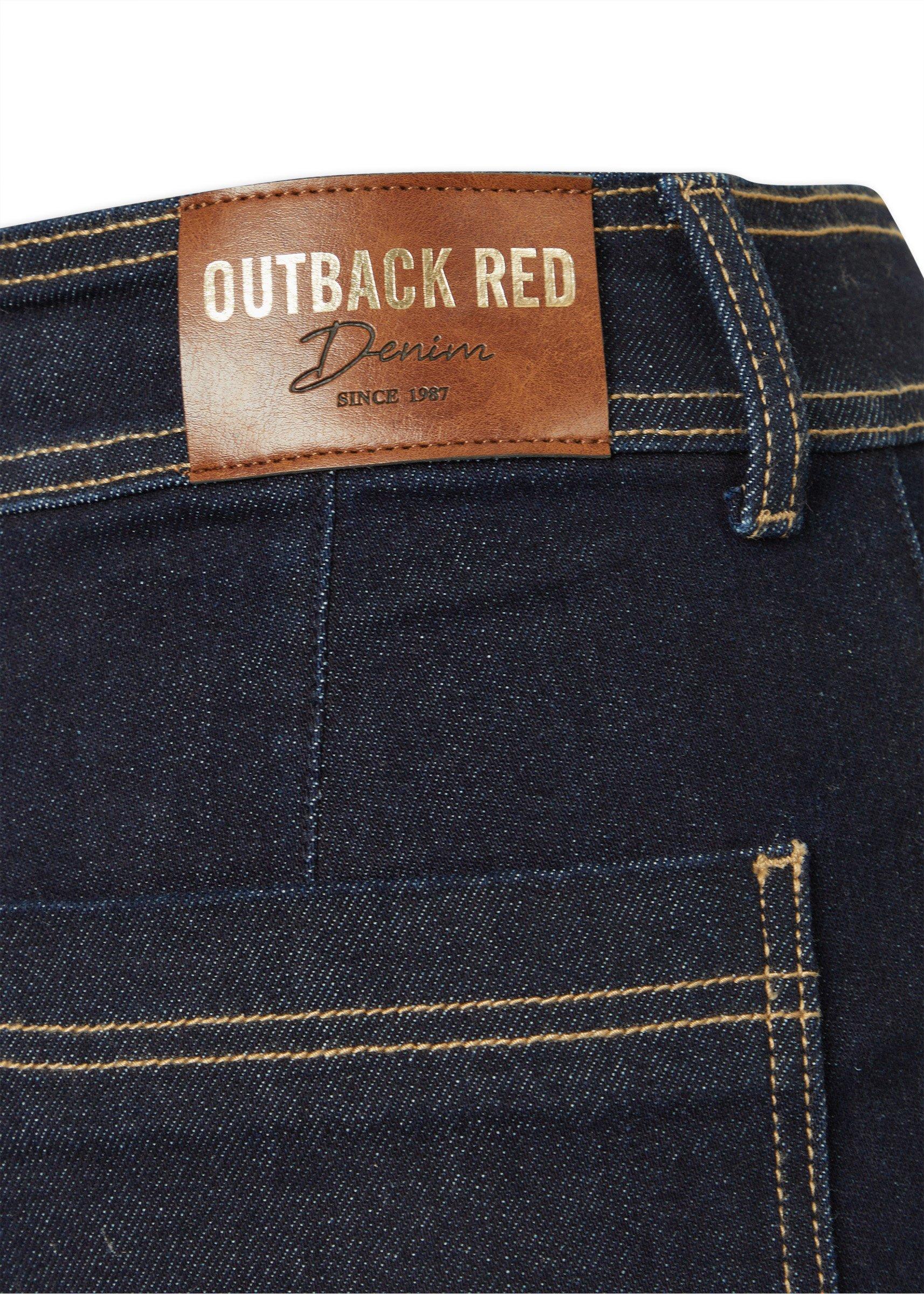 Dark Wash Wide-Leg Denim Jeans (3242979) | OUTBACK RED