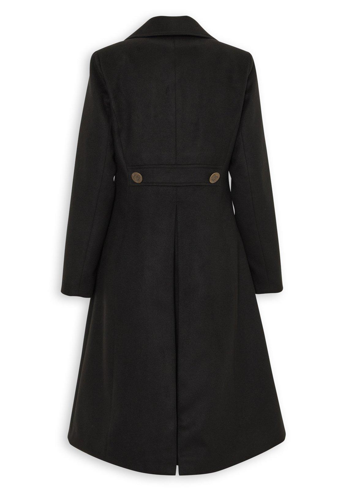 Black Step Out Coat (3243008) | Ginger Mary