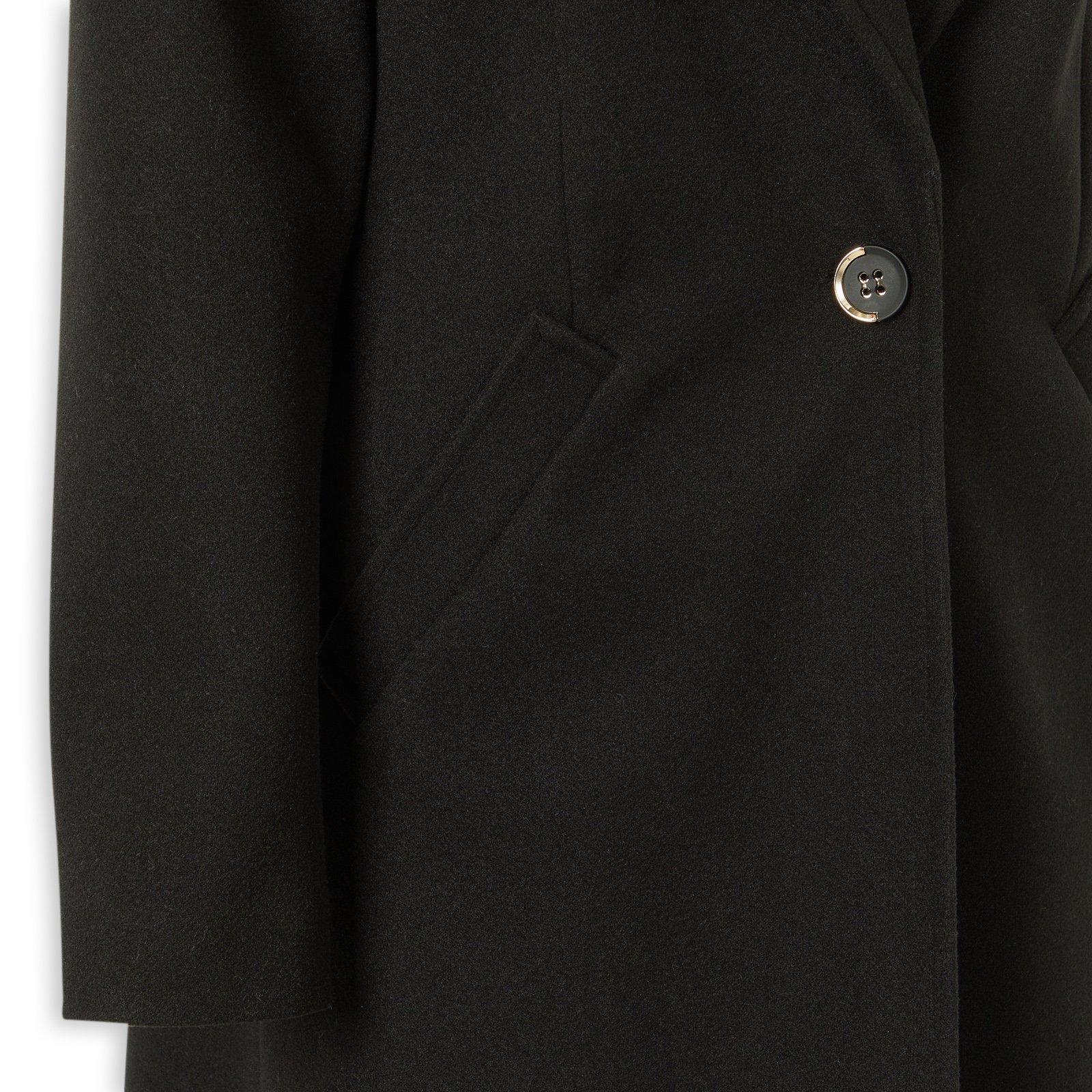 Black Longline Tailored Coat (3243075) | Truworths