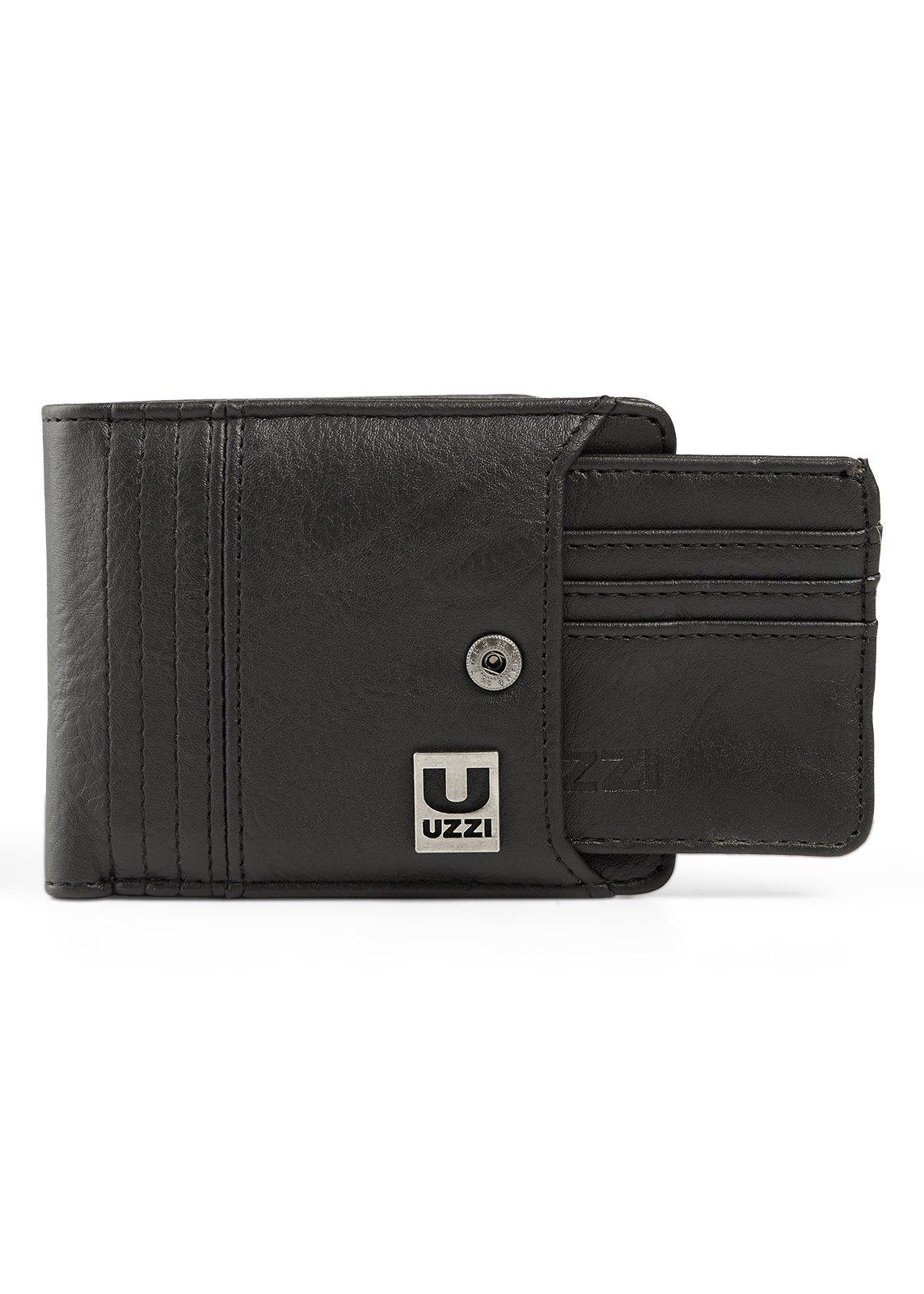 Black Outerclip Wallet (3243140) | UZZI