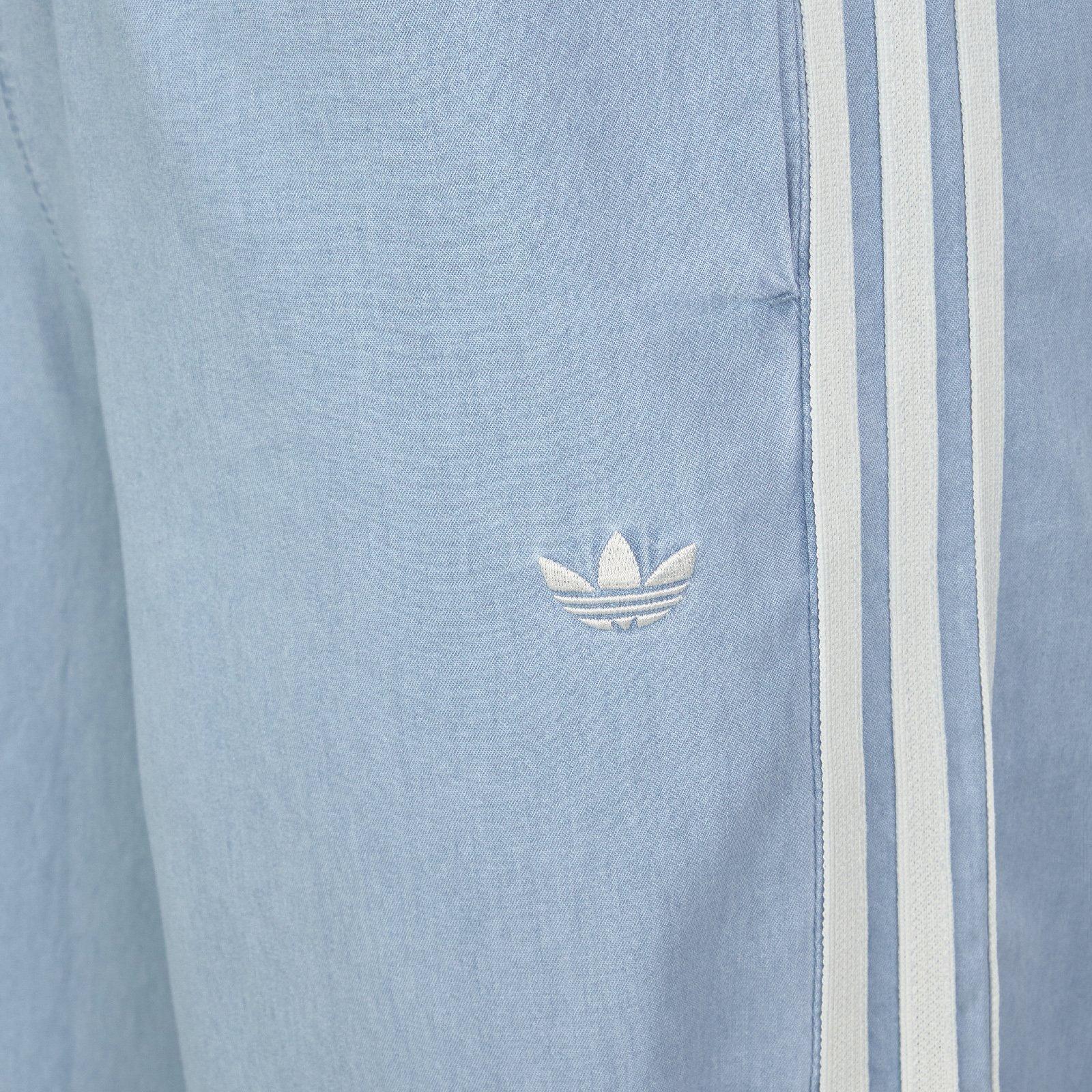 Blue Summer Glow Denim Wide Leg Pants (3243328) | Adidas