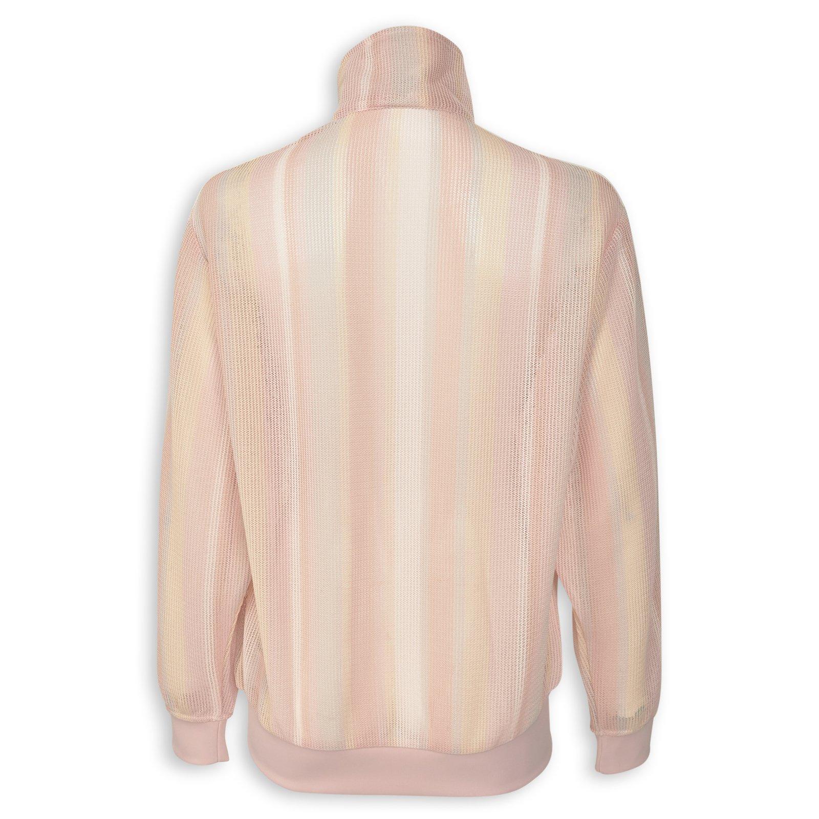 Pink Summer Glow Knitted Firebird Track Top (3243329) | Adidas