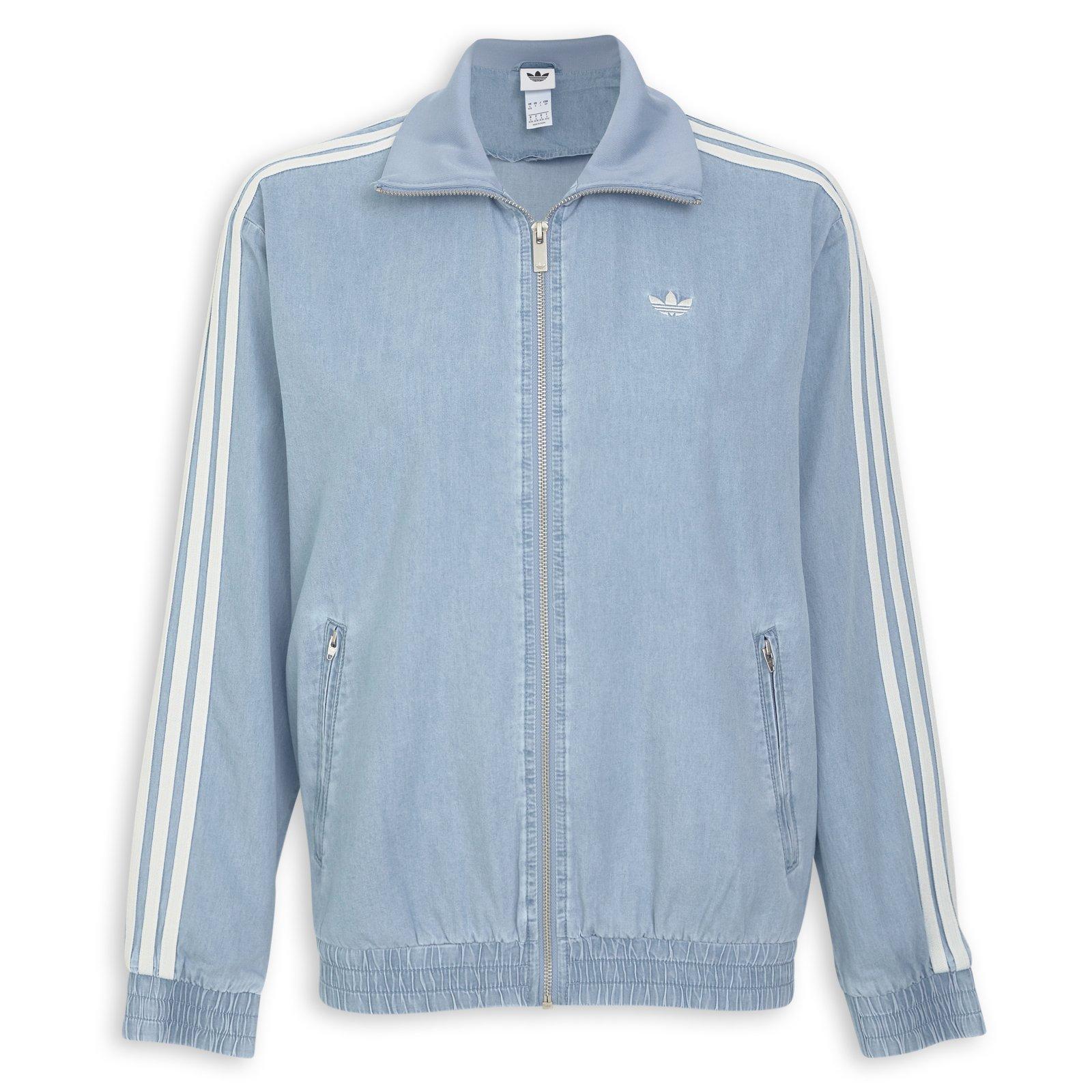 Blue Denim Firebird Track Top (3243330) | Adidas