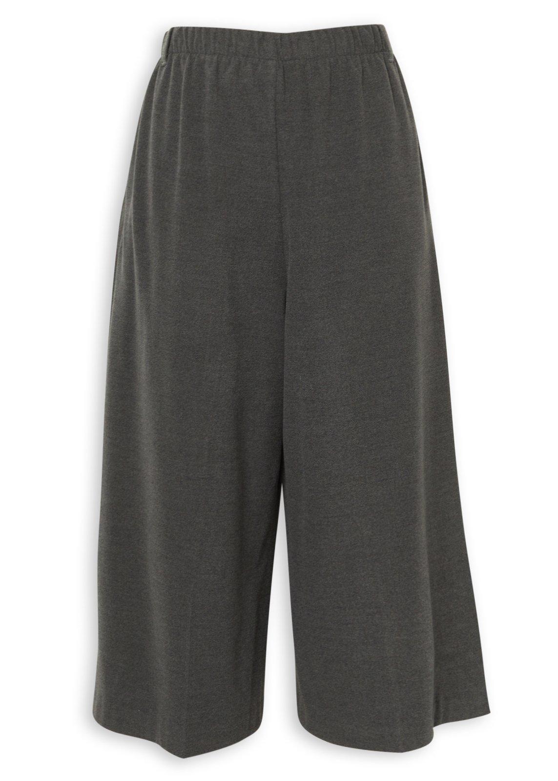 Charcoal Grey Pleated Wide-Leg Pants (3243348) | Truworths