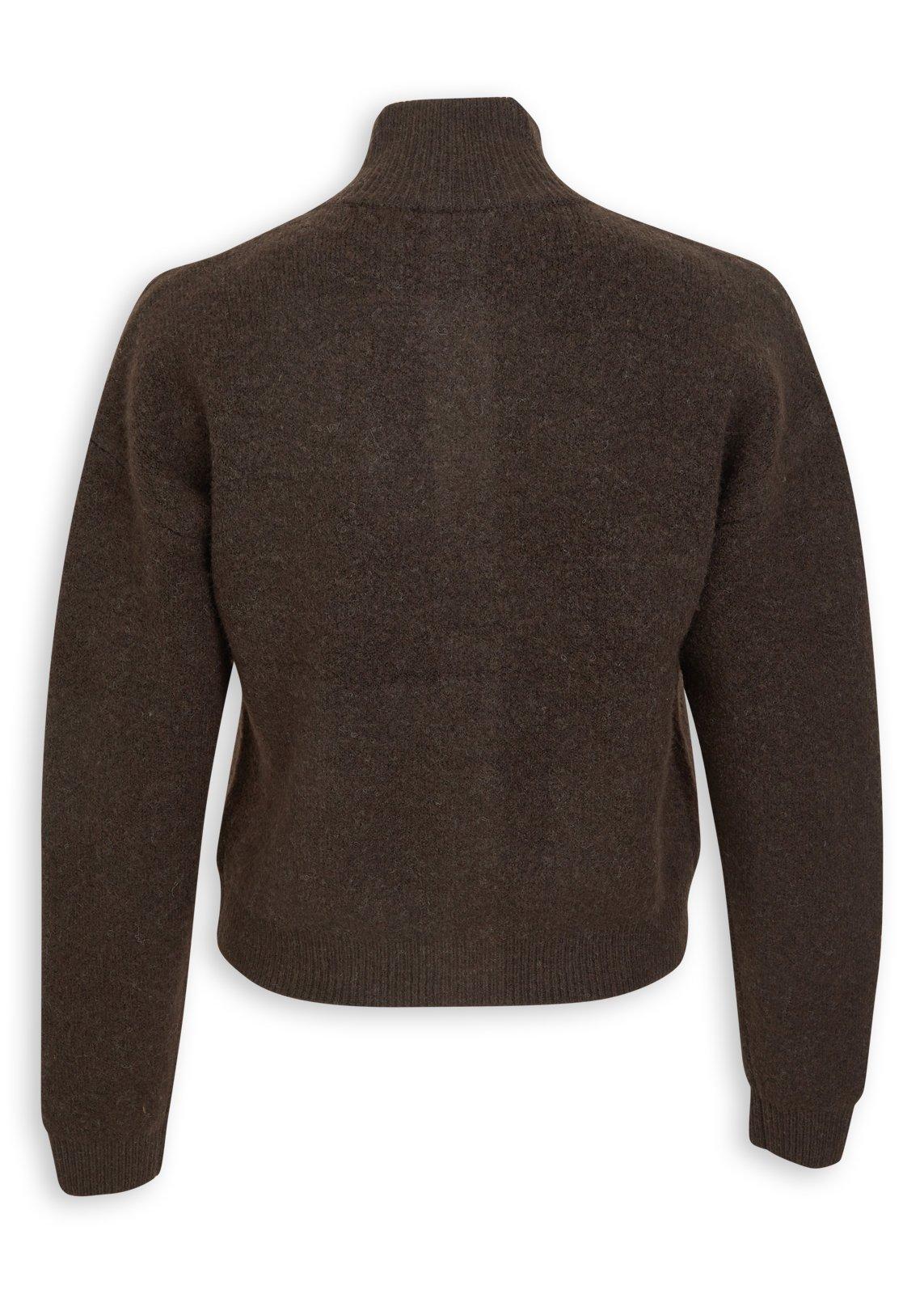 Brown Funnel Neck Cardigan (3243472) | Truworths