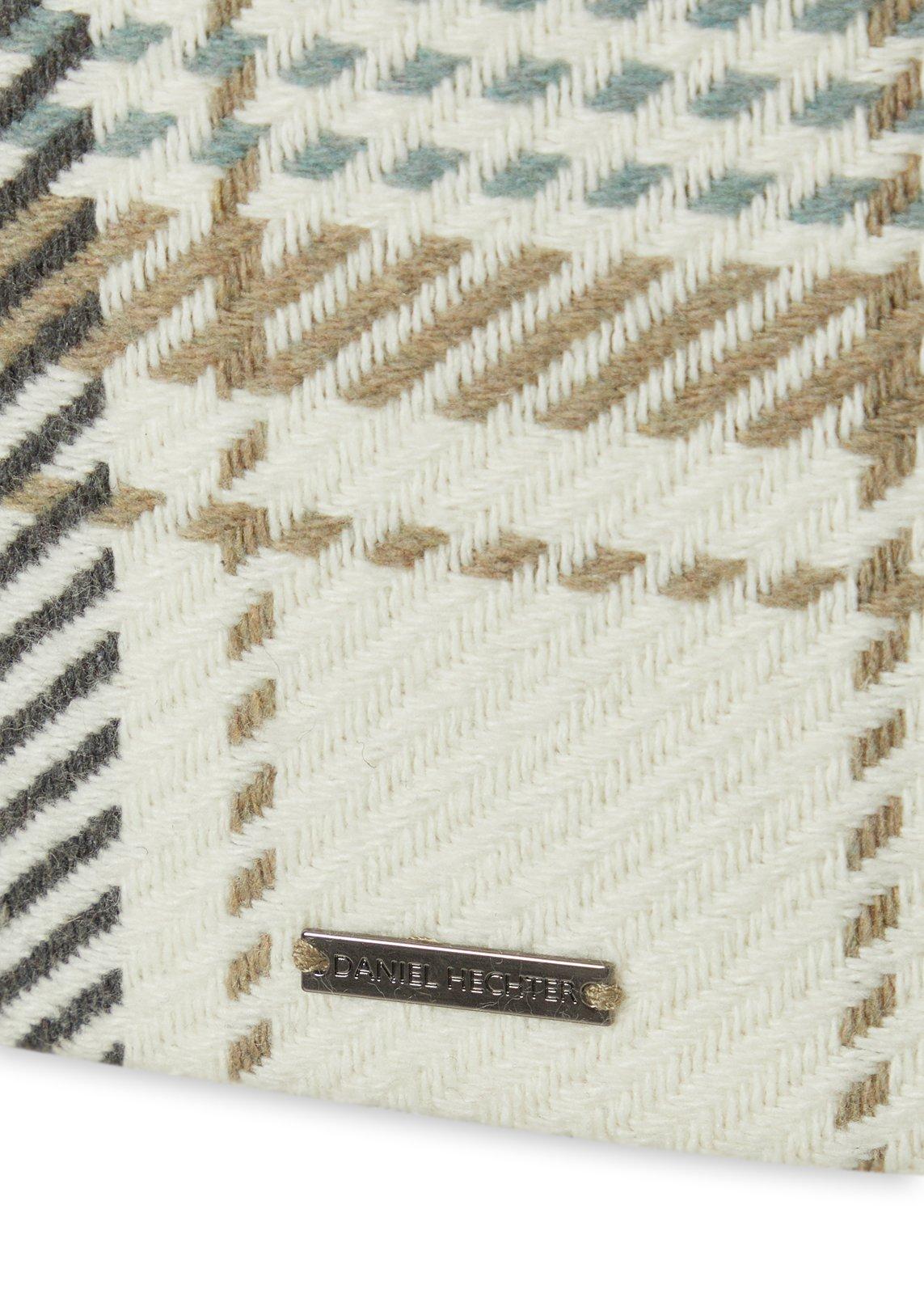 Cream Multi Boucle Check Coat (3243655) | Daniel Hechter