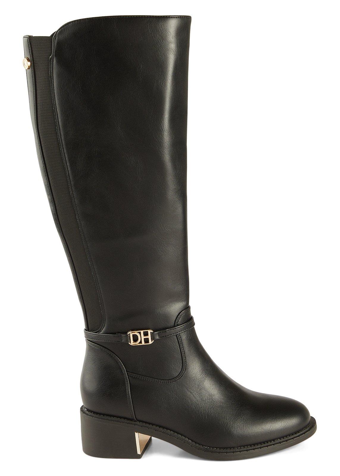 Black Classic Riding Boot (3244034) | Daniel Hechter