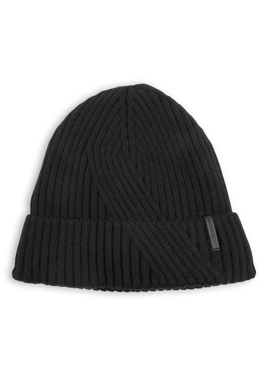 Bucktail Knit Beanie black 新品未使用 Black Beanie (3244185) | Daniel Hechter