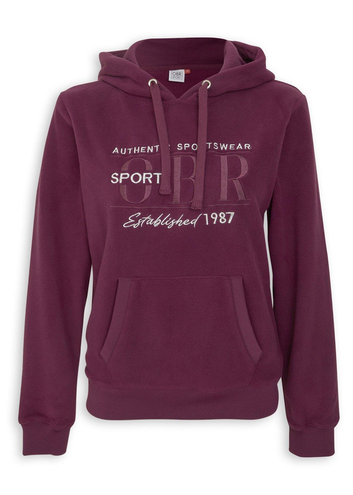 Plum Polar Fleece Sweat Top (3244394) | OUTBACK RED Sport
