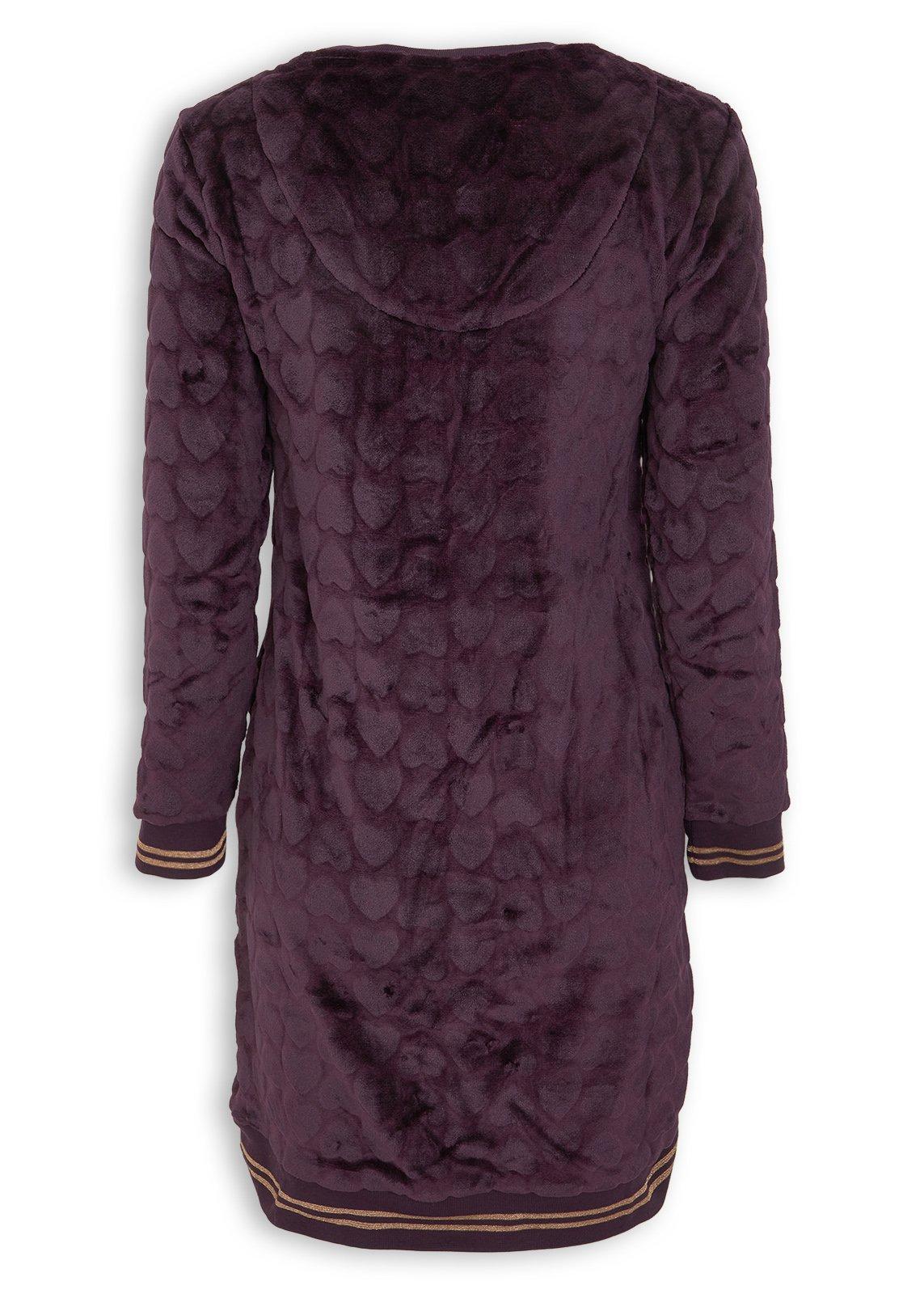 Plum Embossed Plush Sleepdress (3247467) | Peep