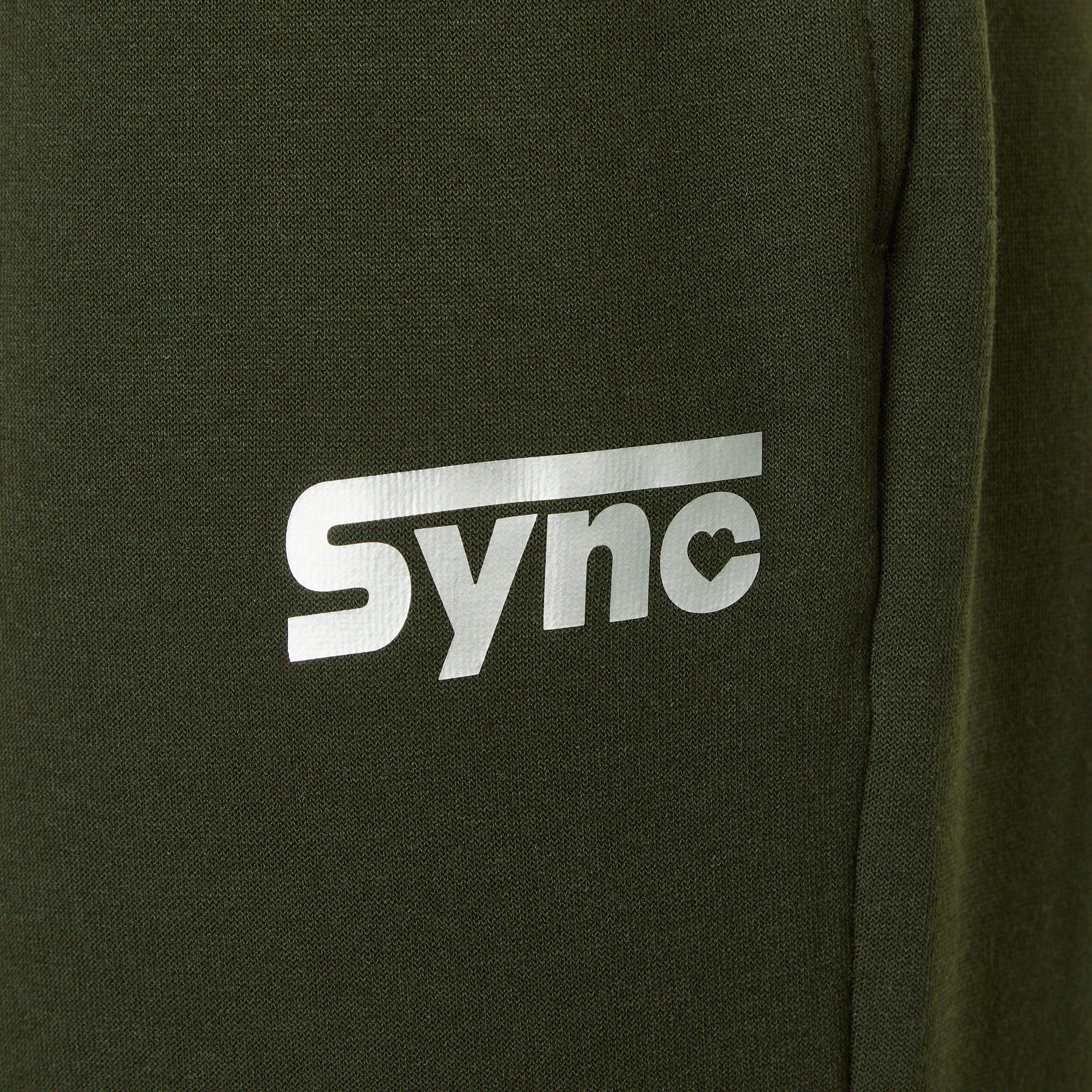 Olive Green Wide-Leg Joggers (3247596) | Identity X Sync