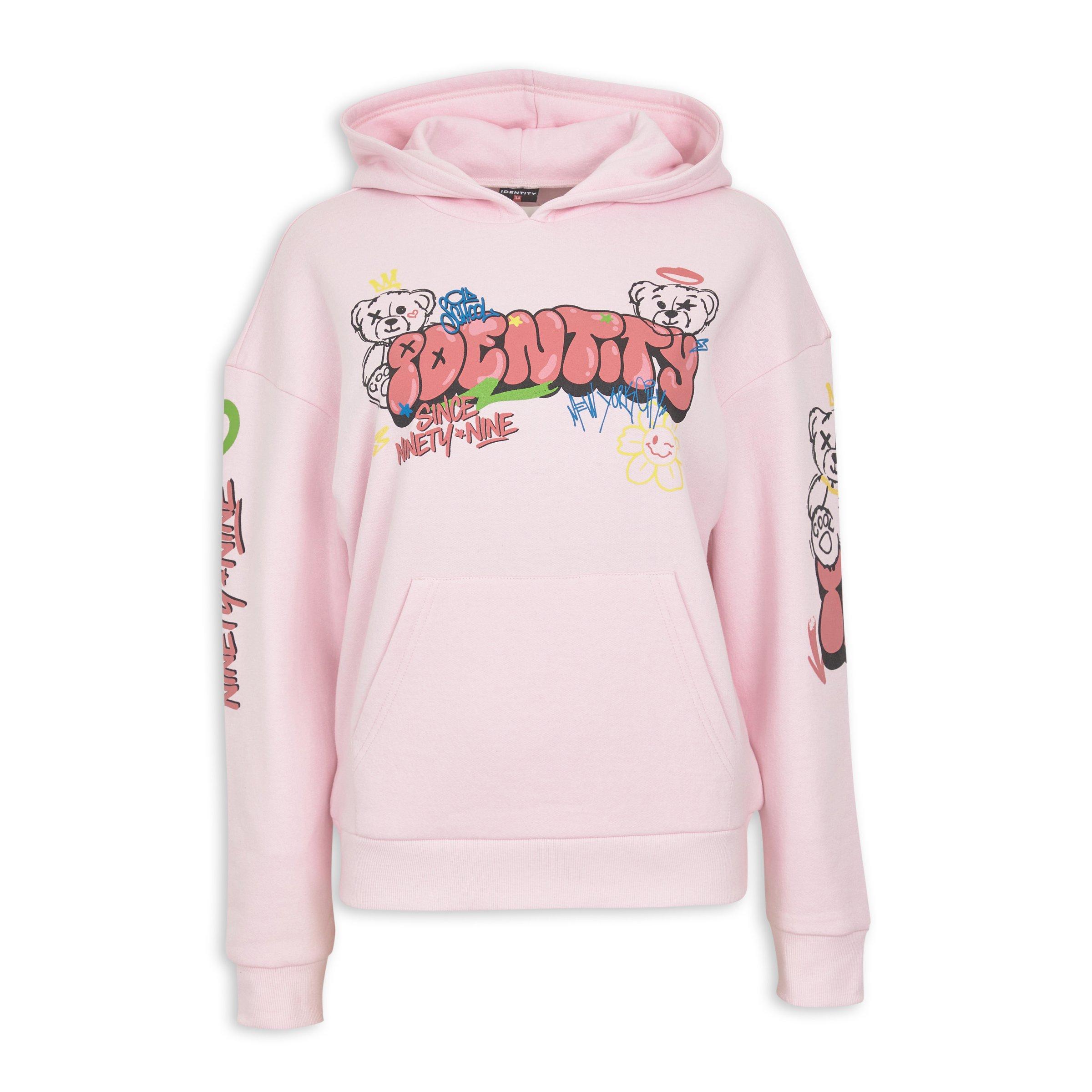 Pink Graphic Hoodie (3247607) | Identity