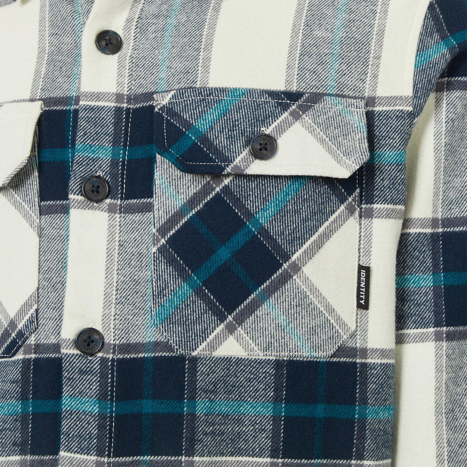 トップス mare Side Slit Overshirt BLUE(Pattern) Blue Check Overshirt (3247768) | Identity