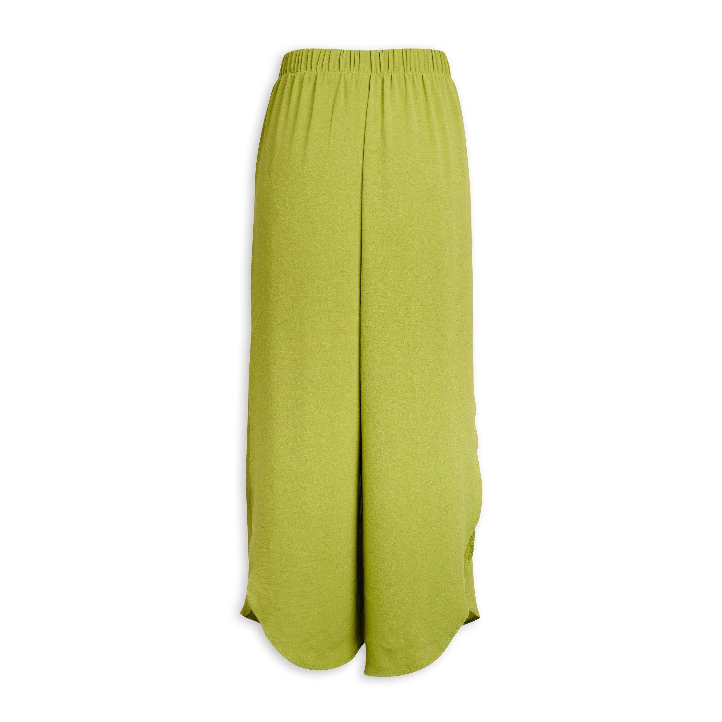 Green Wide Leg Pants (3247816) | Identity