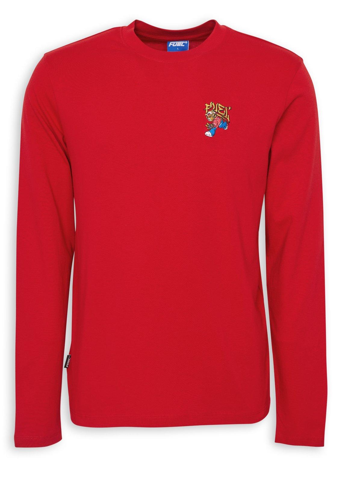 Red Long Sleeve T-shirt (3247848) | Fuel