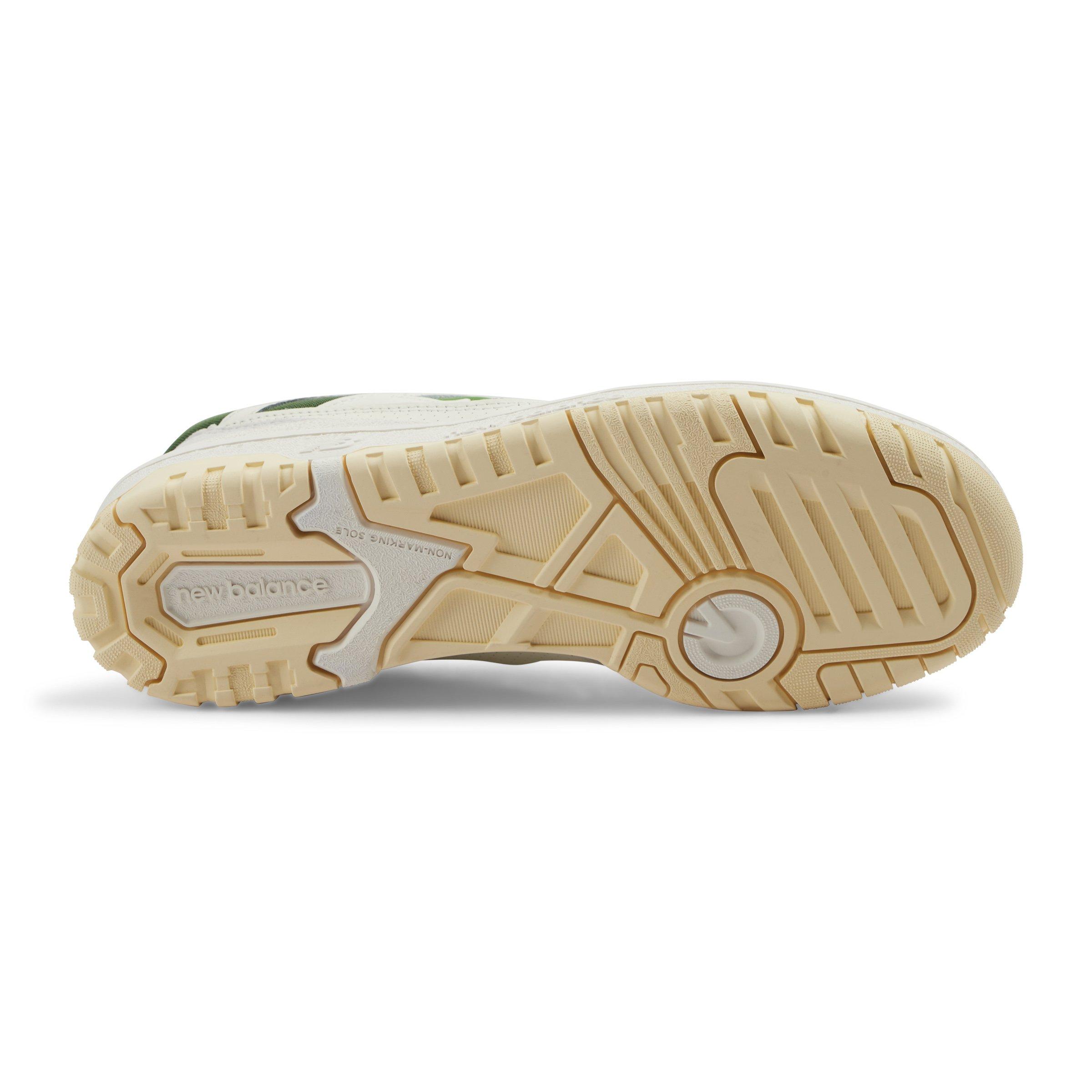 White and Green 550 Sneakers (3248653) | New Balance