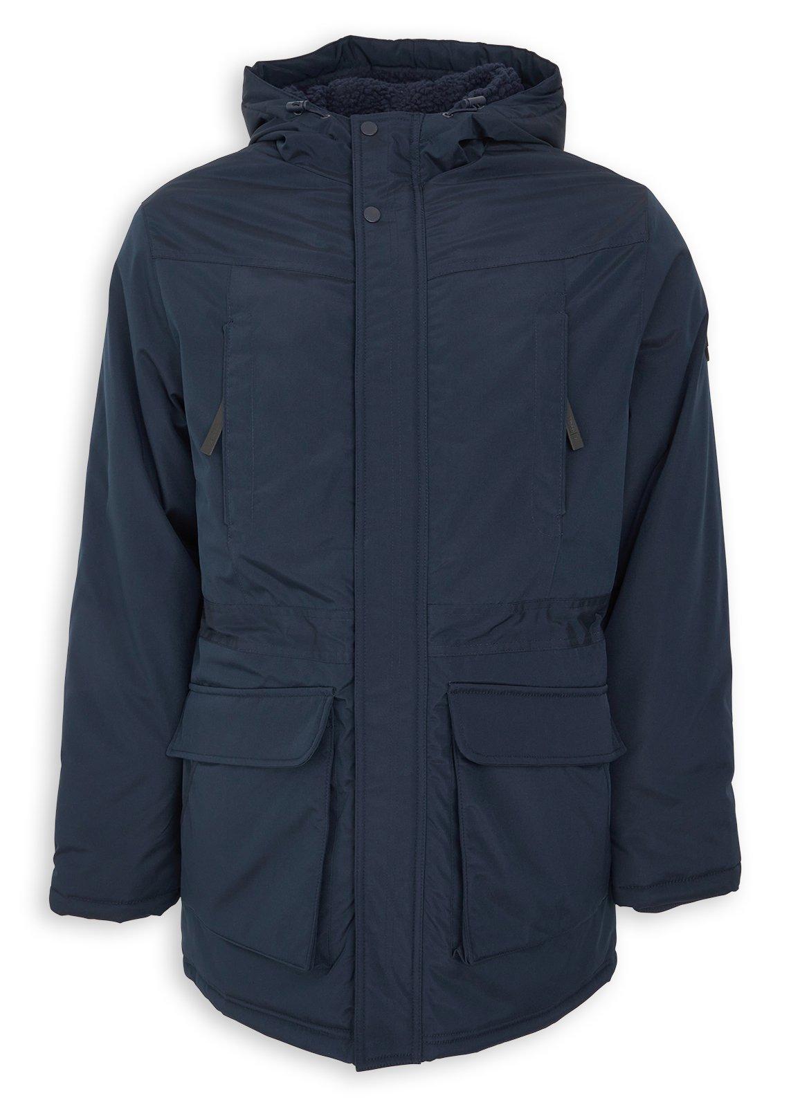 FIDES × CLUBHAUS Logo Parka-NAVY L Navy Parka Jacket (3248812) | Truworths Man