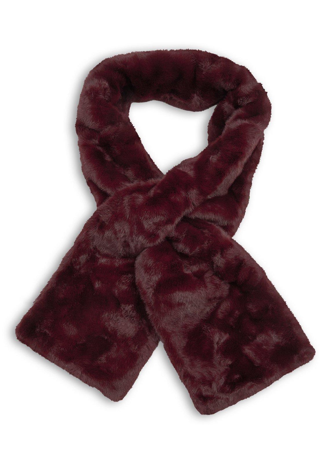 Burgundy Faux Fur Tippet (3249031) | Daniel Hechter