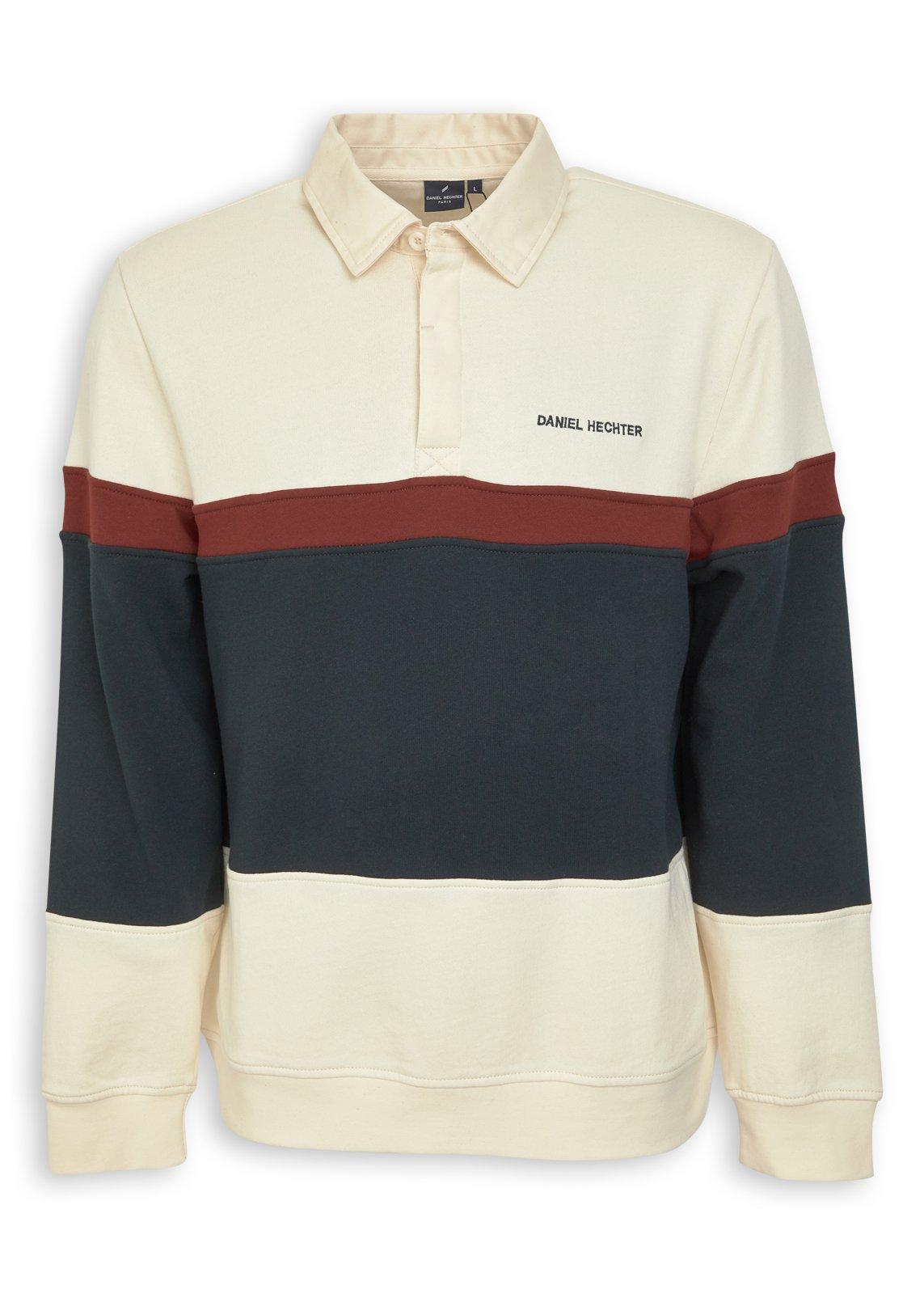 Beige Panelled Rugby Jersey (3249039) | Daniel Hechter