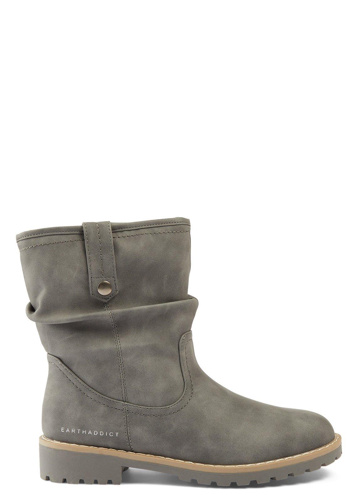 Age Factory「teenAge」 Grey Pull On Boot (3249093) | Earthaddict