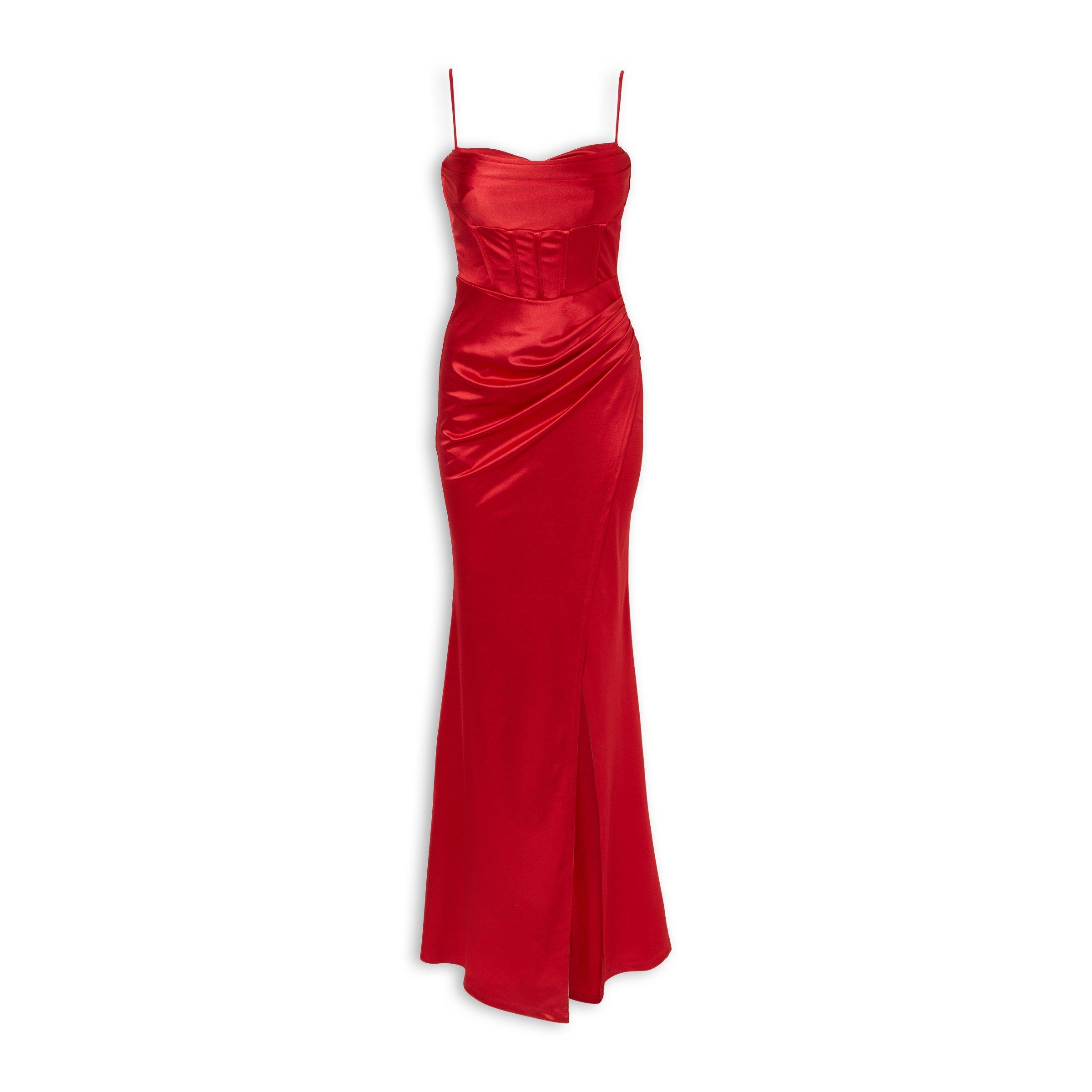 Red Sweetheart Corset Dress (3249288) | RSVP