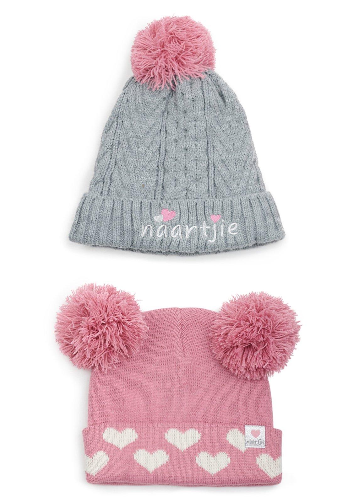 Baby Girls 2-pack Beanies (3249382) | Naartjie