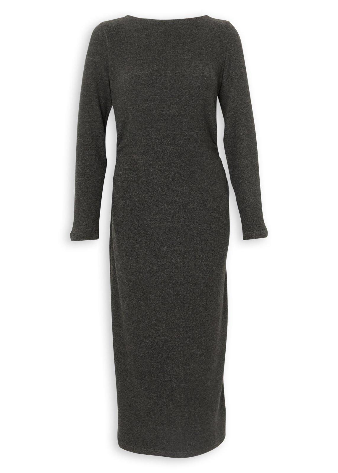 grey turtleneck dress outfit Old Money Aesthetic Outfits main image 1