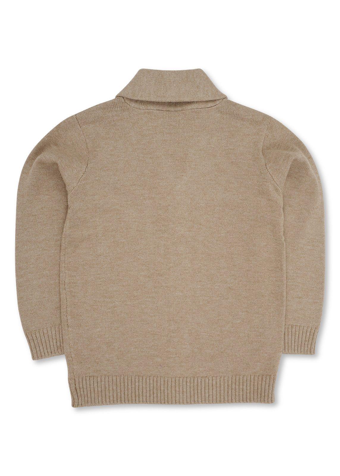 Kid Boys Beige Cardigan (3250181) | Earthchild