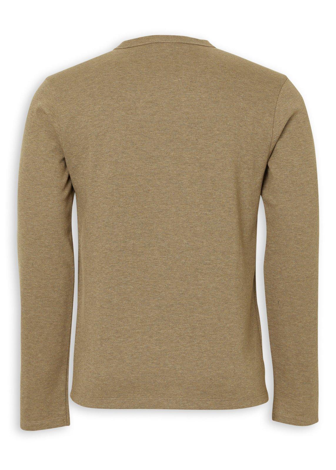 Brown Long Sleeve T-shirt (3250248) | UZZI